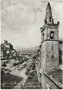 LERICI - LA SPEZIA - DER ALTE GLOCKENTURM VON S. ROCCO - REISE 1958 -43316- - Bild 1 von 1