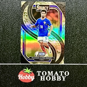 PANINI SELECT FIFA 2024-25 WARREN ZAIRE-EMERY /135 CAMO REFRACTOR MEZZANINE - Bild 1 von 2