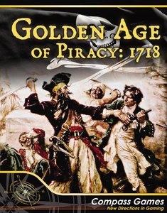 Compass Games Golden Age of Piracy: 1718 2025 Reprint NISW Fast Shipping - Picture 1 of 3