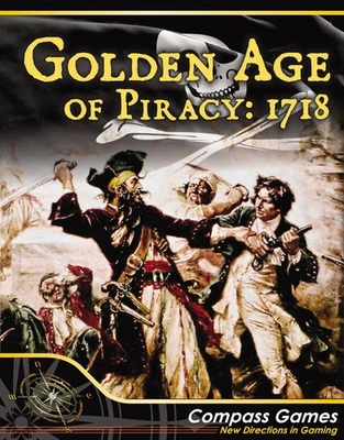 Compass Games Golden Age of Piracy: переиздание 1718 2025 новая из старых запасов быстрая доставка - Изображение 1 из 3