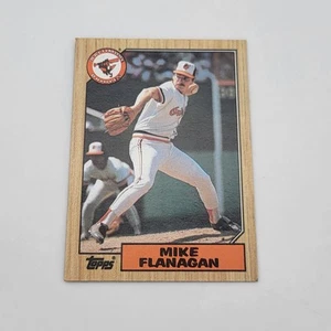 1987 Topps - Mike Flanagan #748 Baltimore Orioles  MLB Baseball Card - Picture 1 of 8