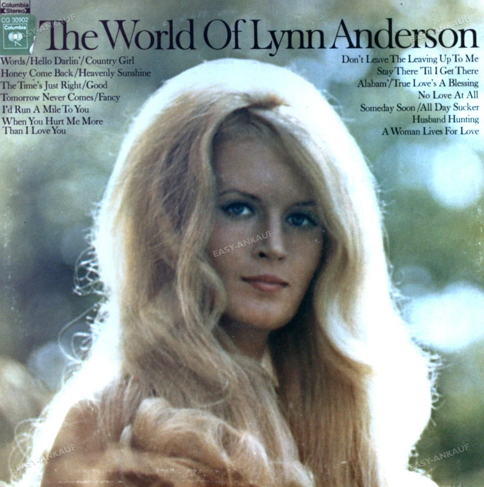 Lynn Anderson - The World Of Lynn Anderson 2LP (VG) . - Image 1 of 1