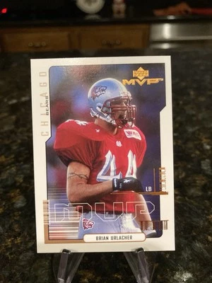 2000 Upper Deck MVP - Brian Urlacher #192 (RC) NM-MT Chicago Bears Legend ￼ - Image 1 of 4
