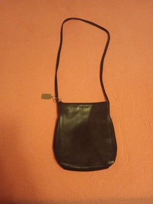 Nine West Leather Women's Black Crossbody Satchel Small Shoulder Bag Handbag - Image 1 of 4