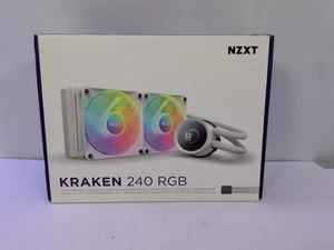 Nzxt Kraken 240 RGB - 240mm Aio Cpu Flüssigkeitskühler - Anpassbar 1,54"" Quadrat - Bild 1 von 5