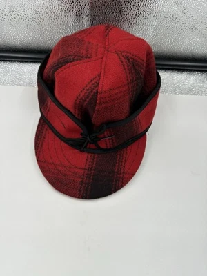 Boné de lã Stormy Kromer 1903 azul marinho tamanho 6 1/4 fabricado nos EUA - Imagem 1 de 4