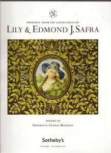 SOTHEBY'S SAFRA Property Vol 3 Cosway Bindings Portraits Miniatures Book Catalog - Picture 1 of 1