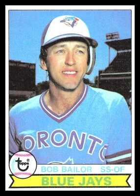 1979 Topps Bob Bailor #492Toronto Blue Jays VG-EX 4J - Image 1 of 2