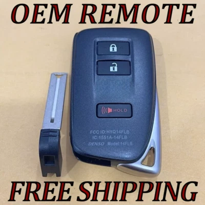 OEM 20-21 LEXUS NX300H NX300 LLAVE INTELIGENTE MANDO A DISTANCIA DE PROXIMIDAD HYQ14FLB 89904-78G30 Foto 1 de 4