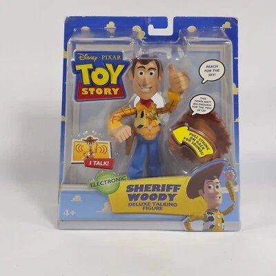 Figura Toy Story 2009 Disney Pixar Deluxe Sheriff Woody Mattel (leer) Foto 1 de 4