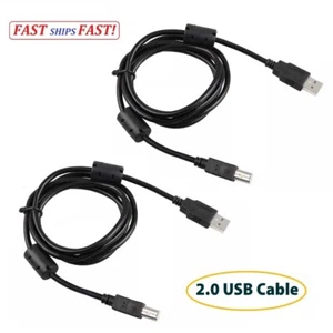 2PCS USB 2.0 Cable For Pioneer DDJ-SB3 SR2 DJ DDJ-1000 DDJ-400 DJ Controllers - Picture 1 of 9