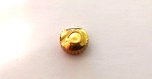 Corona sin marca hecha en Suiza para adaptarse a Omega AMARILLO 4,5 x 2,0 T10Y para reparación de relojes - Imagen 1 de 4