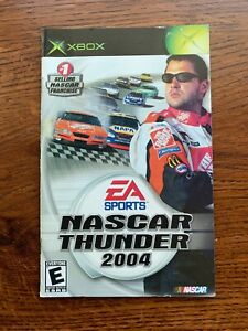 NASCAR Thunder 2004 04 Racing XBOX Instruction Manual Only