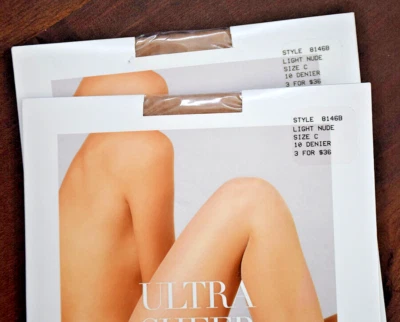 Pantimedias Nordstrom Ultra Transparentes 10 Denier, Para Mujer Tallas A, B, C ~ Elige Color Foto 1 de 4