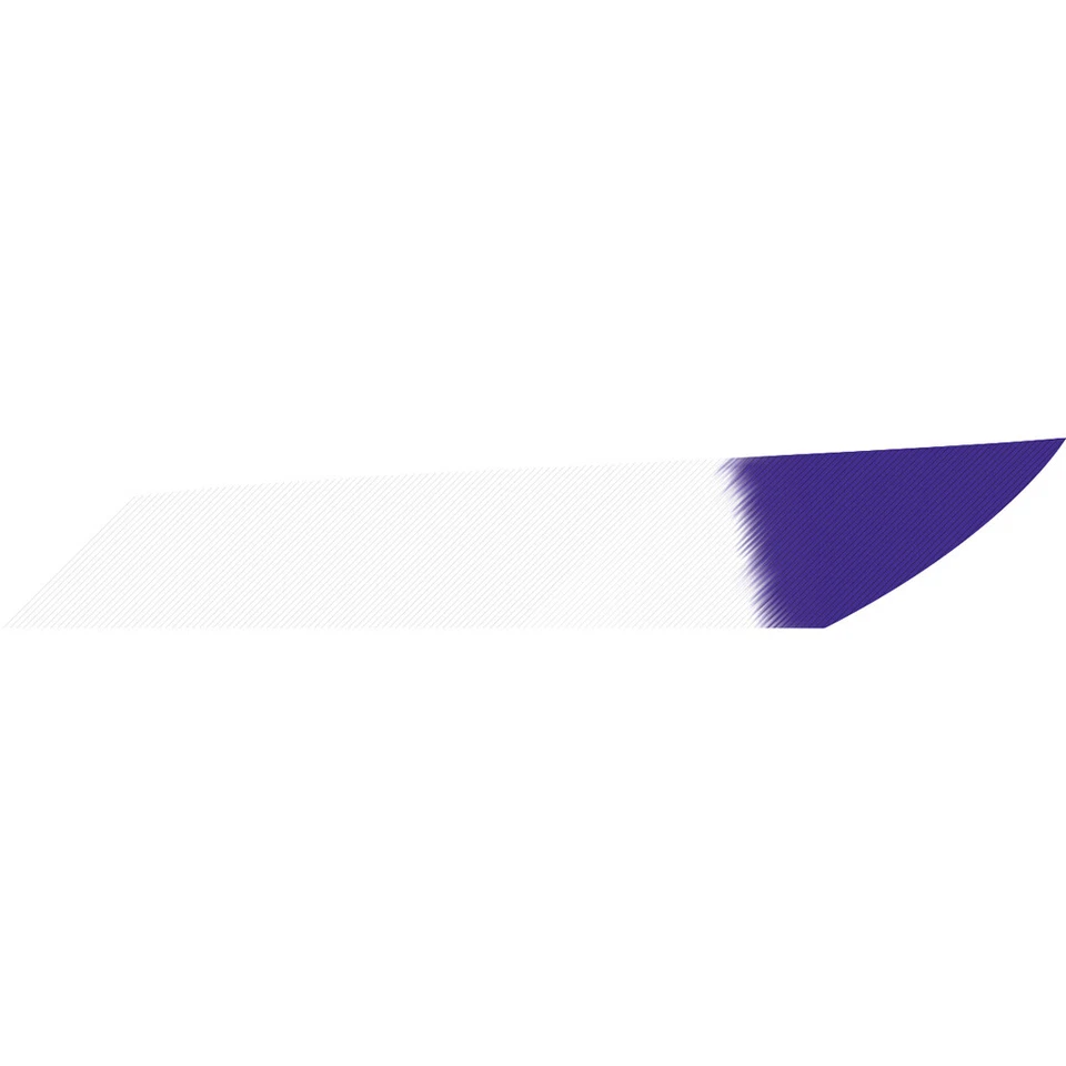 Gateway Mako Feathers White Purple Tip 3.125 in. LW 50 pk. - Image 1 of 1