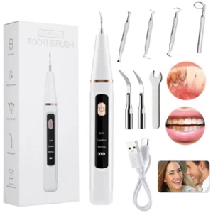 Electric Ultrasonic Tooth Stains Dental Scaler Tartar Calculus Plaque Remover - Picture 1 of 17