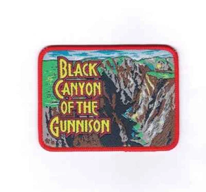 Parche vintage Black Canyon of the Gunnison - Imagen 1 de 1