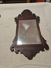 Early chippendale style mirror approx. 12x 12 great construction Original  wood