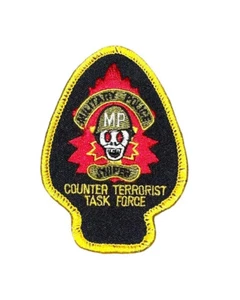 2000'S US ARMY "SNIPER MILITARY POLICE COUNTER TERRORIST TASK FORCE" EMBROIDERED - Picture 1 of 4