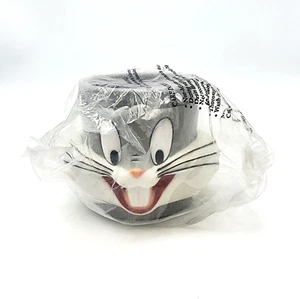 Bugs Bunny Tasse Vintage 1994 Looney Tunes KFC Promo Hartplastik 3-D Tasse versiegelt - Bild 1 von 10