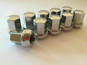 Porsche 993 911 944 928 S2 GTS Turbo Carrera 968 10 Hardened Chrome Wheel Nuts - Picture 1 of 7