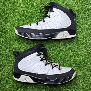 Nike Air Jordan 9 IX Retro PS University Blue Size 3Y 401811-140 UNC Black White
