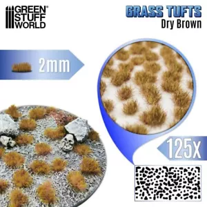 Matas Cesped - Tufts - 2 mm - Marron Seco - Maquetas escenografia Tufts - Imagen 1 de 3