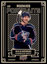 2022-23 UD Series 2 Portraits Rookies #P-42 Nick Blankenburg