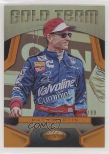 2016 Certified Gold Team Mirror Orange /99 Mark Martin #GT6 HOF