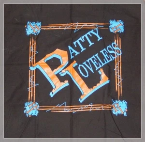 PATTY LOVELESS SCARF BANDANA KERCHIEF - Picture 1 of 1