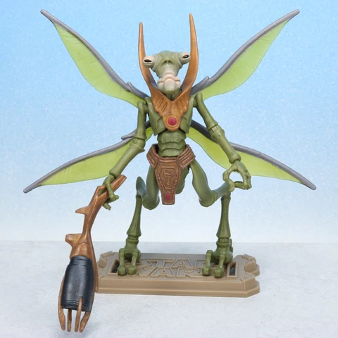 Star Wars Clone Wars Assault On Geonosis GEONOSIAN WARRIOR Complete 3.75 Figure Cover