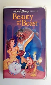 Beauty And The Beast VHS Tape 1992 Walt Disney's Black Diamond Classic-1325 RARE - Picture 1 of 4