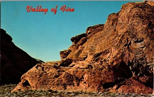 Postkarte Valley Of Fire State Park Overton Nevada Chrome unbesendet - Bild 1 von 2