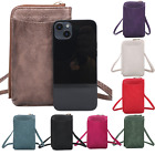 Cross Body PU Leather Mobile Phone Shoulder Bag Handbag Purse Wallet Pouch