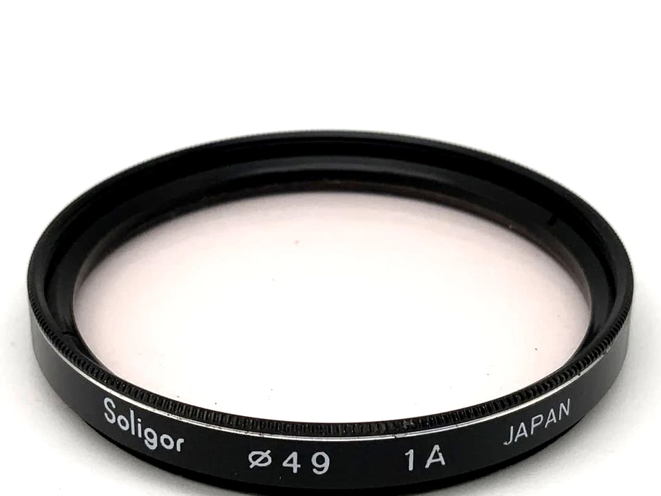 Soligor Skylight 1A Filter 49mm Circular Filter Thread M49 - Image 1 of 1