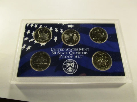 2002 State Quarter Proof Set - No Box or COA Cover