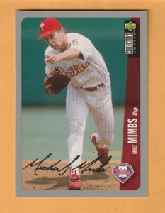 Mike Mimbs Philadelphia Phillies 1996 Collector's Choice Silver Signature #254 - Picture 1 of 2