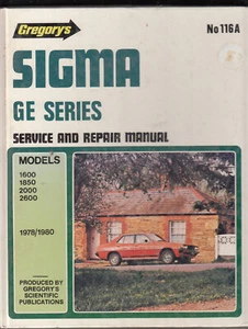 CHRYSLER MITSUBISHI SIGMA GE WORKSHOP SERVICE MANUAL 1978-80 - Picture 1 of 1