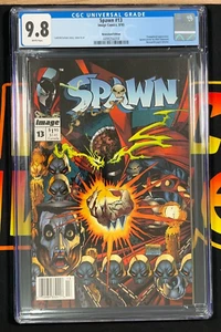 Spawn 13 - CGC 9.8 Kiosk 1993 Image Comics Todd McFarlane Youngblood WP - Bild 1 von 2