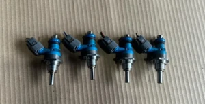 FUEL INJECTOR SET MAZDA L3VDT L3K9 MAZDA6 TURBO & CX-7 WITH CONNECTORS 05-13 X4 - Picture 1 of 3