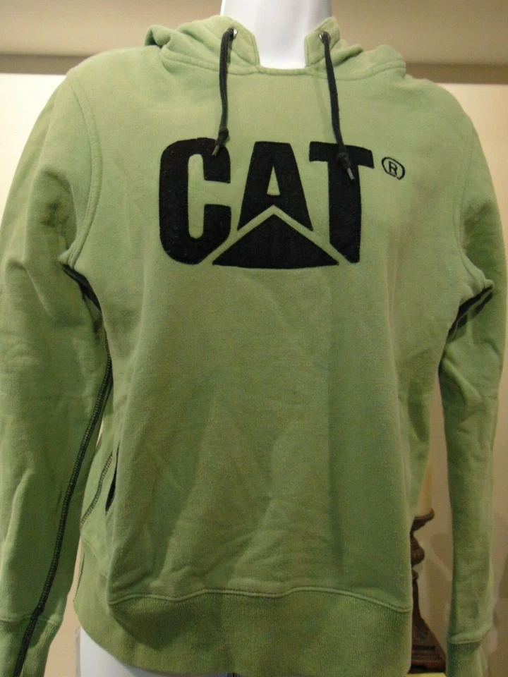 Sudadera con capucha para mujer Cat Womankind verde claro pequeña Foto 1 de 4
