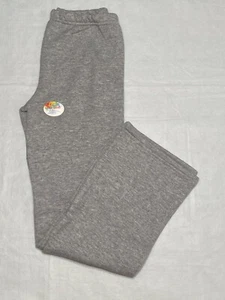 Girls Hanes Open Leg Fleece Sweat Pants -XS-M - Picture 1 of 7