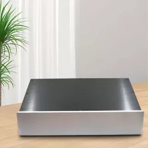 Diy HiFi Class A AB Amplifier Aluminum Box Audio Chassis Size W412 D430 H90mm - Picture 1 of 13