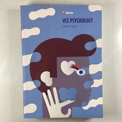 Edrolo VCE Psychology Units 1 & 2 2020 printing Paperback Science Textbook - Image 1 of 4