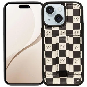 Cases for iPhone 14 Case Aesthetic Wallet Phone Case Card Holder, Securely Ho... - Picture 1 of 8