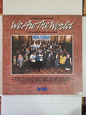 USA for AFRICA/WE ARE THE WORLD, 1985 Columbia Pitman Press, USA 40043 EX - Image 1 of 4