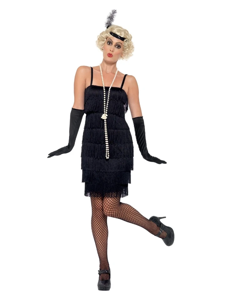 Disfraz Flapper Adulto Halloween Grande Foto 1 de 1