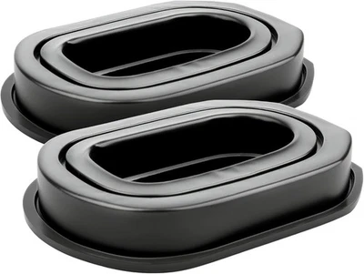 FLORIOGRA Upgraded Gel Ear Pads for Walker's Razor Earmuffs, Comfortable Black-1PACK