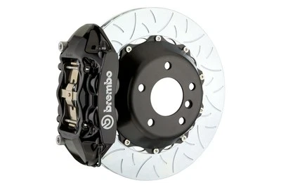 Brembo GT Brake kit Rear 380mm slot Type 3 4 pot Black 997 Turbo 06-12 No PCCB - Image 1 of 4
