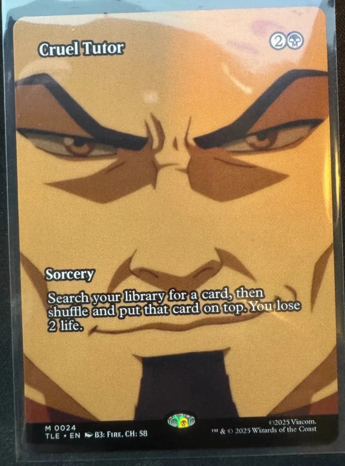 Cruel Tutor (Borderless) TLE Avatar: the Last Airbender - MTG - Image 1 of 1